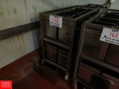 9 Kg (19.84 Lbs) S/S Cheese Forms, With Portable S/S Rack Rigging Fee: $70