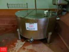 S/S Balance Tank Rigging Fee: $140