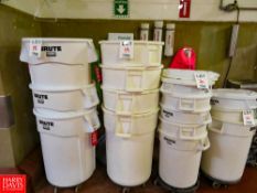 Rubbermaid Brute Waste Containers Rigging Fee: $35