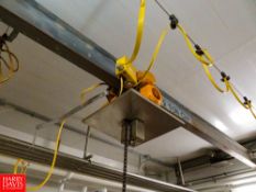 2 Ton Kito Hoist Chain Block Only, No Beam Rigging Fee: $280