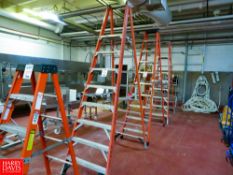 Werner Platform Ladder (8 step), 10FT Rigging Fee: $35