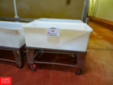 Plastic Bins With Carts On Wheels ( 46