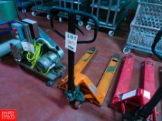 CE Pallet Truck 5,000 lbs. Rigging Fee: $35