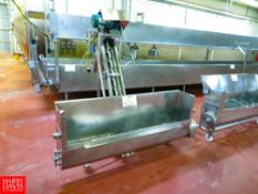 S/S Curd Auger, Volt, 3 HP Rigging Fee: $70