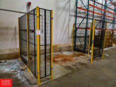 Black Fence 20ft L x 7ft h Rigging Fee: $420