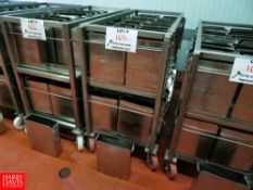 9 Kg (19.84 Lbs) S/S Cheese Forms, With Portable S/S Rack Rigging Fee: $70