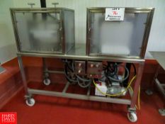 Double Block Hydraulic Cutter Hydrotek Pumps, Model: ML801-2 B 14, Motor: 115/230 Volts, 3410 RPM