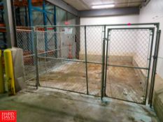 Fence With Gate 12ft x 18ft x 6ft High Rigging Fee: $560