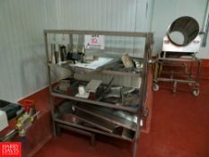 3 Tier Rack With S/S Parts And Components Rigging Fee: $70