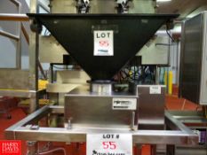 Fortress Phantom S/S Flow Through Metal Detector, With Feed Hopper Rigging Fee: $560