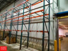Sections Steel Double Wide Skid Single Deep Racking, 40 Skids, (42