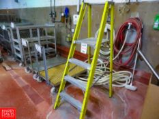 4 Step Featherlite Platform Ladder Rigging Fee: $35
