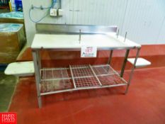 S/S Work Table With Teflon Top, ( 60