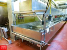 Kusel Equipment Salt Table, Model: DRE456816CRSSPSBS, S/N: 0405990, Rigging Fee: $1120