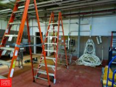 Werner Platform Ladder (8 step), 10FT Rigging Fee: $35