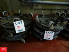 Waste Container Dollies Rigging Fee: $35