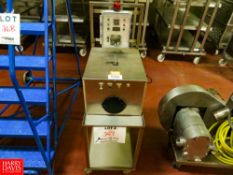 OZONE Model: SERIE 400, S/N: 146290412, Control Model: OM-STLCD, S/N: 148130312 Rigging Fee: $35