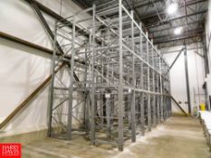 Sections Galvanized Racking, Pushback 3 Deep & 3 High, (152