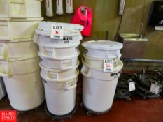 Rubbermaid Brute Waste Containers Rigging Fee: $35