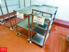 S/S Cart (5 Shelves) On Wheels 24