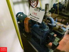 Vacuum Pump, With Baldor 10 HP 1,770 RPM, 575 Volt Motor and Accumulator Tank, Water Cooled