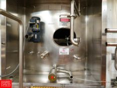 Mueller 18,000 Gallon All S/S Silo With Horizontal Agitation S/N: SS039060586 Rigging Fee: $6850