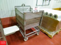 Stainless Rack With Stainless Baskets 30