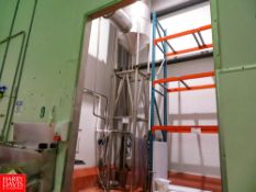 Vertical S/S Wet Scrubber, Roof Must Be Repaired Rigging Fee: $1120