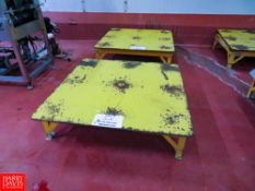 Turning Steel Skid Platforms Rigging Fee: $70