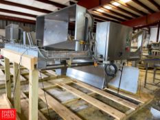 2014 Toresani Pavan S/S Dumping Mixer, Model: IMPASTARICE HL.1400/2300, S/N: F0238902 Dumping