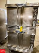 Bakers Pride S/S Double Oven Model: 455BCOGN1. Rigging Fee: $250