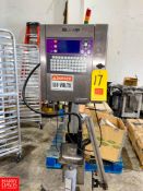 2010 Markem Image Ink Jet Printer Model: 9300. Rigging Fee: $100