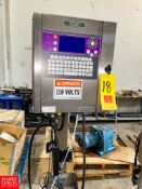 2010 Markem Image Ink Jet Printer Model: 9300. Rigging Fee: $100