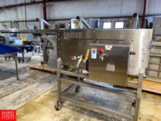 Bridge S/S Frame Power Conveyor Model: SAC 24/36, S/N: 27806-EN, 122