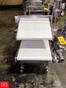 S/S Frame Distribution Conveyor, With Upper And Lower Intralox Belts, Center Conveyor, And Drives