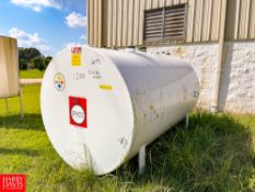 NEW 2019 Southern Tank & MFG 1,500 Gallon S/S Horizontal Dual Wall Storage Tank,