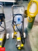 WCB Centrifugal Pump Model: C216, With 5 HP 3,475 RPM S/S Clad Motor, 2