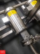 WCB Centrifugal Pump Model: C216, With 5 HP 3,500 RPM S/S Clad Motor, 2