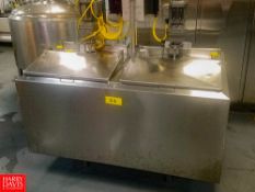 Cherry Burrell 2-Compartment (300 Gallons Per Compartment) Insulated S/S Flavor Tank, With