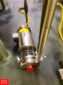 WCB Centrifugal Pump Model: C216, With 3 HP 3,475 RPM S/S Clad Motor, 2