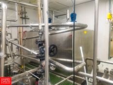 2-Compartment (600 Gallons Per Compartment) Dome-Top Insulated S/S Flavor Tank, With Vertical