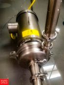 WCB Centrifugal Pump Model: C216, With 3 HP 3,475 RPM S/S Clad Motor, 2