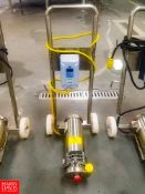 WCB Centrifugal Pump Model: C216, With 5 HP 3,475 RPM S/S Clad Motor, 2