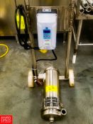 WCB Centrifugal Pump Model: C216, With 5 HP 3,475 RPM S/S Clad Motor, 2