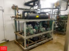 Delta Heat Transfer, Water Cooled Freon Condensing Package Model: 2DEW-HSN5363-30-S41, S/N: 30192