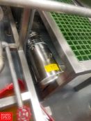 WCB Centrifugal Pump Model: C216, With 10 HP 3,500 RPM S/S Clad Motor, And 2