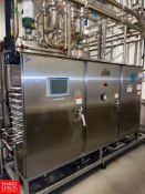 DSI Process Systems Mineral Injection System with 2 Tanks, Heat Exchange Flow Meter and Pump Rigging