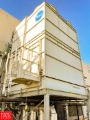 BAC Cooling Tower Model FXV-1212B-240-M/S, S/N U 175664101-01-01 Rigging Fee: $ 2000