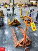 Pallet Jack Rigging Fee: $ 50