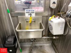 S/S Wash Sink and Electric Water Heater Rigging Fee: $ 50